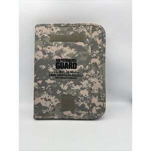 National Guard Digital Camo Binder Portfolio Organizer Pad Notebook 10"x14"